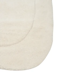 Gulvtæppe BERANI Lys Beige 80 x 250 cm Viskose