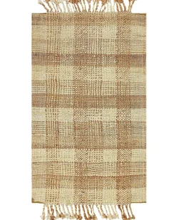 Gulvtæppe BERISSA Beige 80 x 150 cm Jute