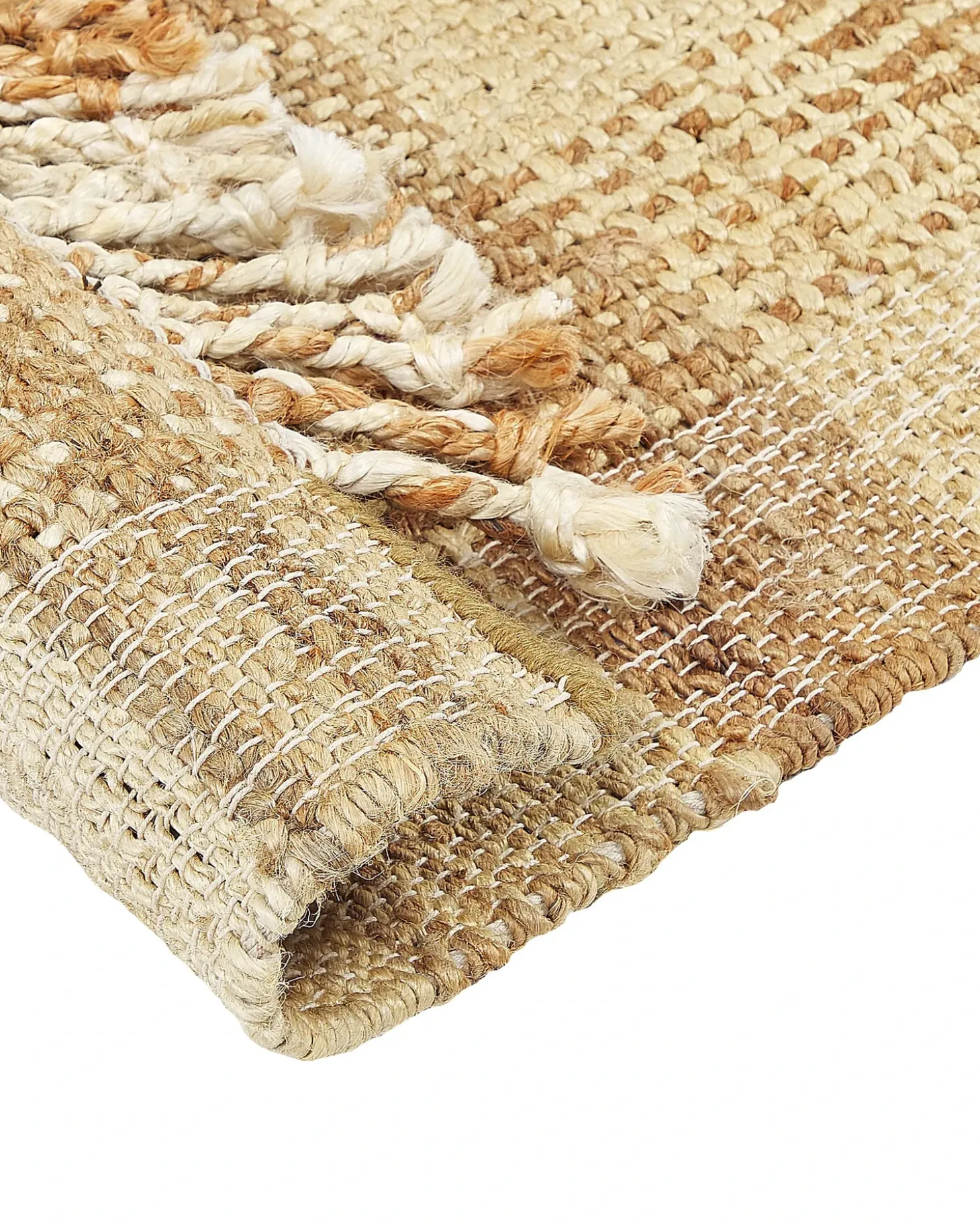 Gulvtæppe BERISSA Beige 80 x 150 cm Jute