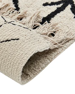 Gulvtæppe BOZKIR Beige 160 x 230 cm Bomuld