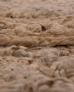 Gulvtæppe BUCAK Beige ø 120 cm Jute