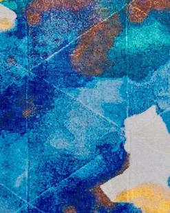 Gulvtæppe CEYHAN Multifarvet 80 x 150 cm