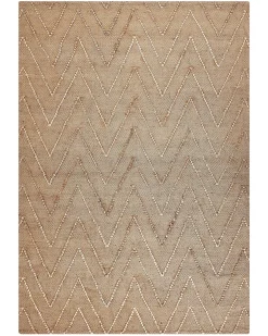 Gulvtæppe DADAY Beige 160 x 230 cm Jute