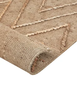 Gulvtæppe DADAY Beige 160 x 230 cm Jute
