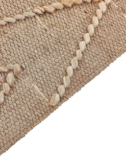 Gulvtæppe DADAY Beige 160 x 230 cm Jute