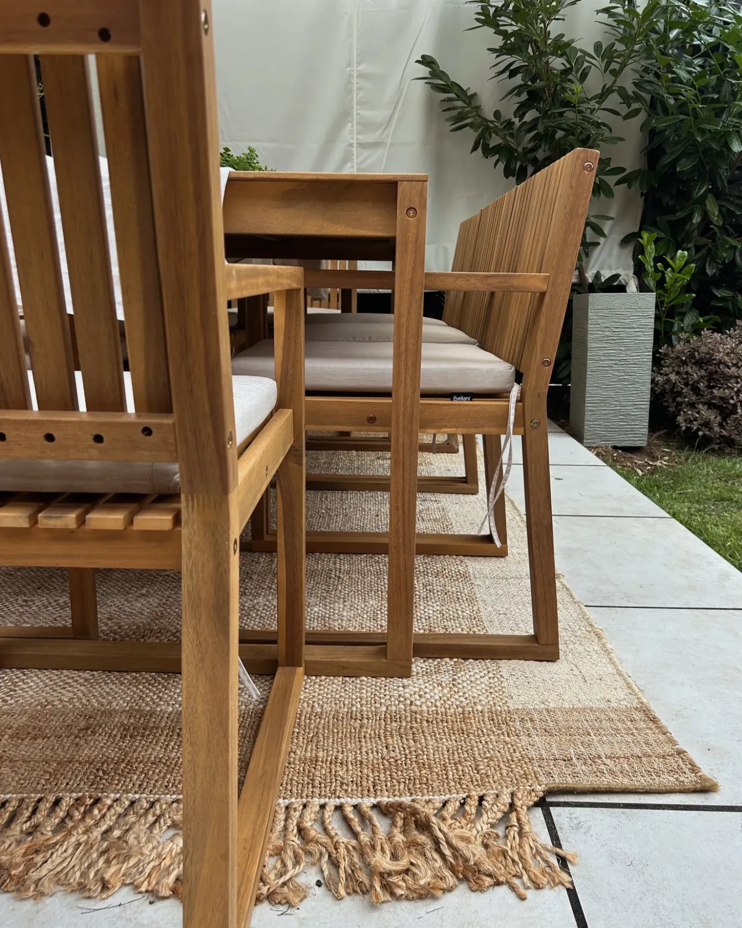 Gulvtæppe DEDEMLI Beige 160 x 230 cm Jute