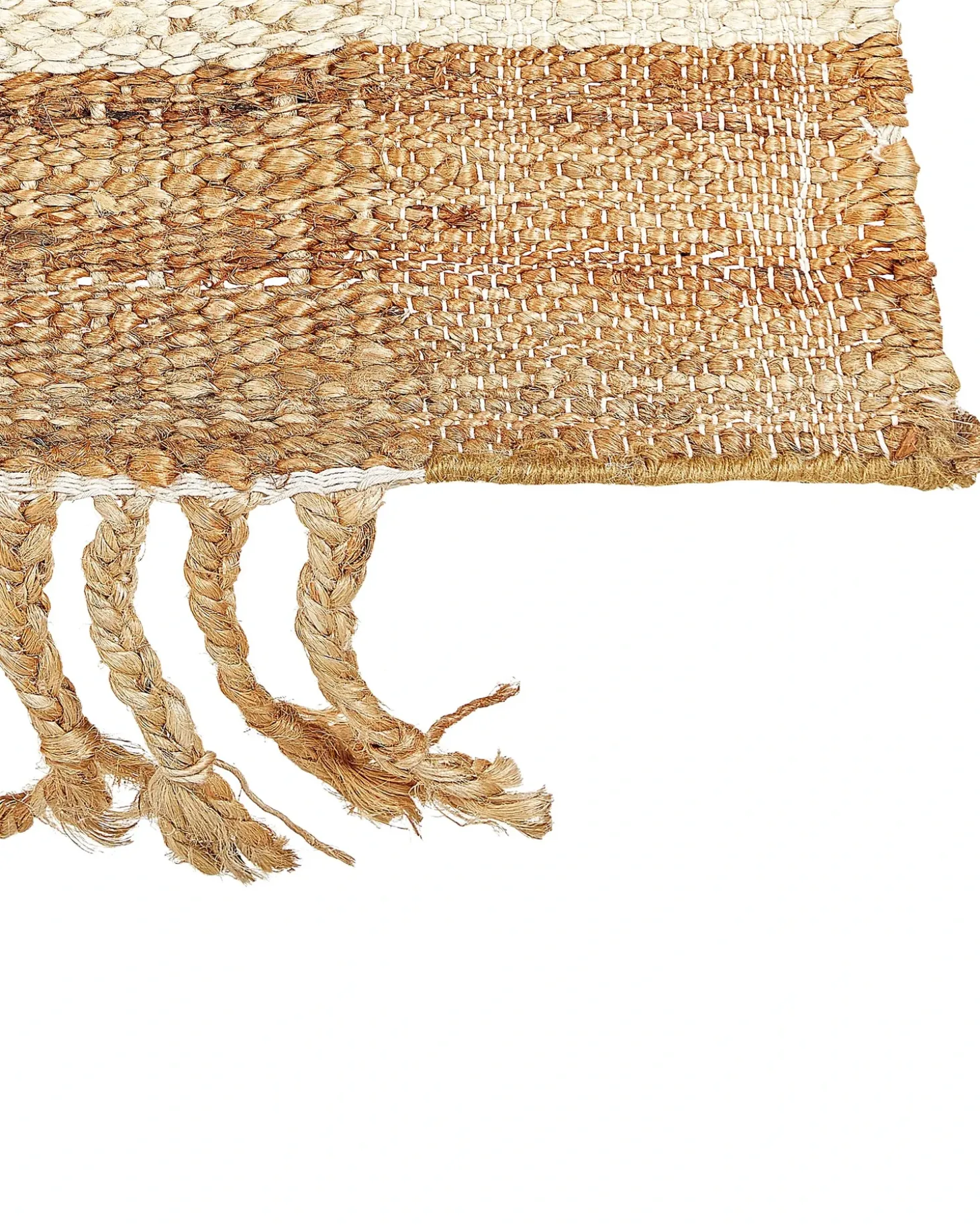 Gulvtæppe DEDEMLI Beige 160 x 230 cm Jute