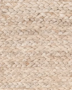 Gulvtæppe DEMIRCI Beige 80 x 300 cm Jute