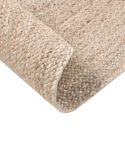 Gulvtæppe DEMIRCI Beige 80 x 300 cm Jute