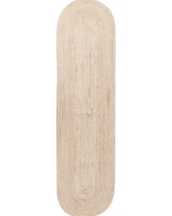 Gulvtæppe DEMIRCI Beige 80 x 300 cm Jute