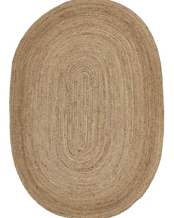Gulvtæppe DEMIRCI Beige 160 x 230 cm Jute