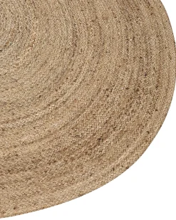 Gulvtæppe DEMIRCI Beige 160 x 230 cm Jute