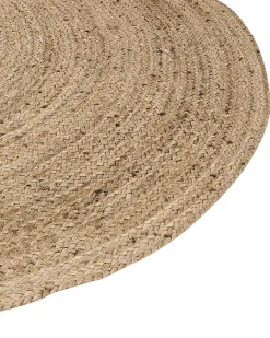 Gulvtæppe DEMIRCI Beige 160 x 230 cm Jute