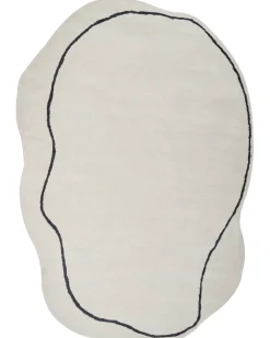 Gulvtæppe DERA Beige 160 x 230 cm Viskose