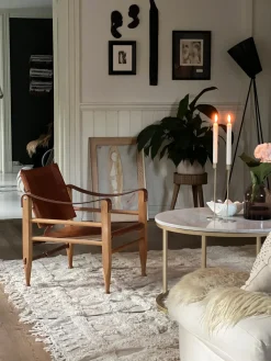 Gulvtæppe DIDIM Beige 160 x 230 cm Bomuld