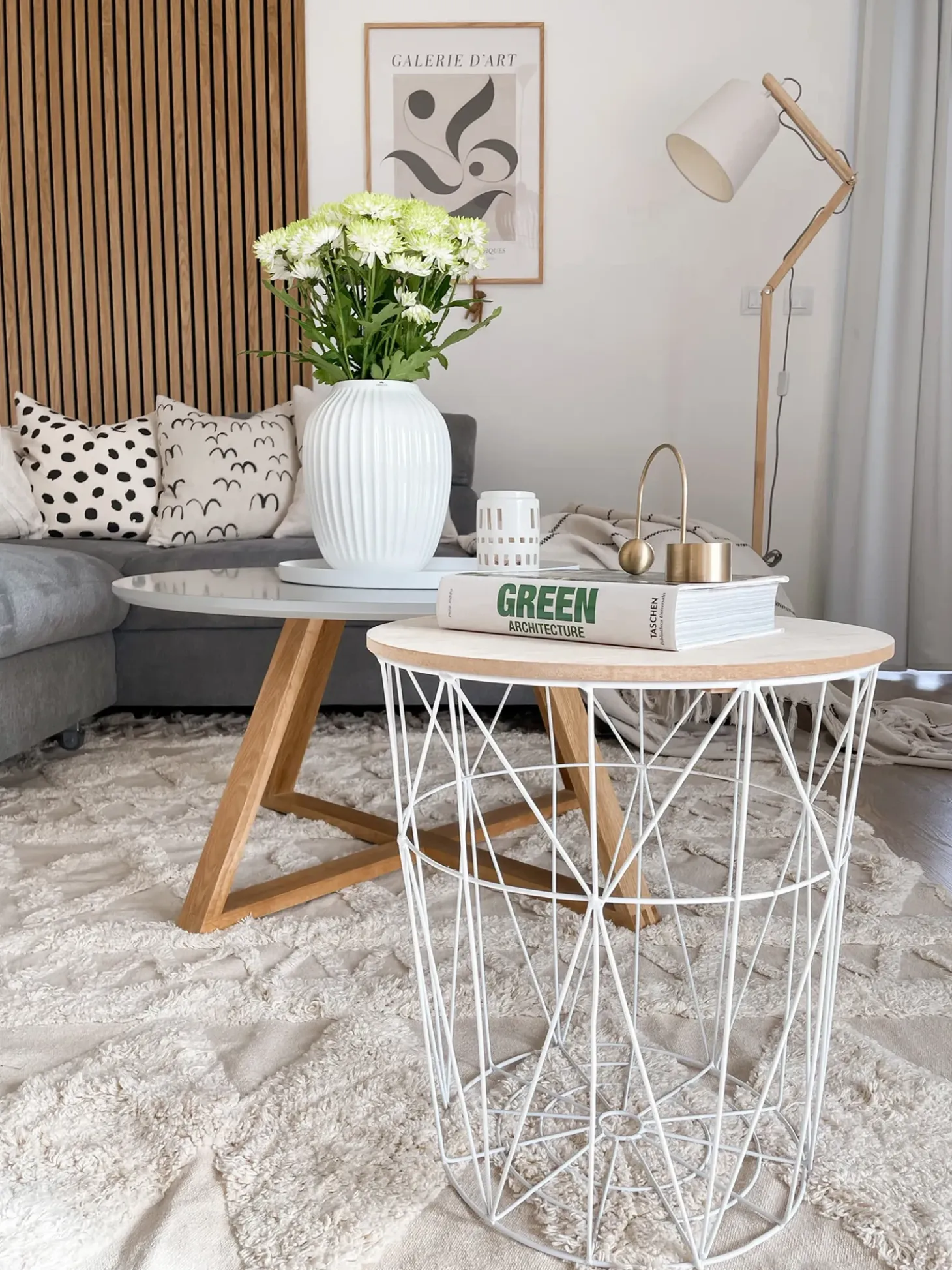 Gulvtæppe DIDIM Beige 160 x 230 cm Bomuld