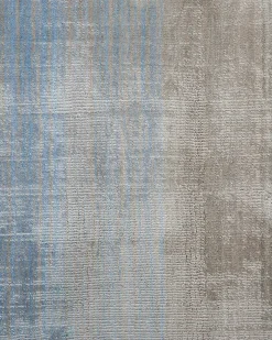 Gulvtæppe ERCIS Blå 200 x 200 cm Viskose