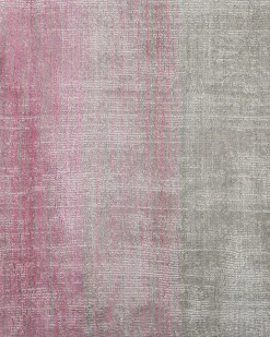 Gulvtæppe ERCIS Lyserød 140 x 200 cm Viskose