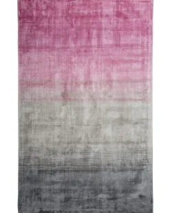 Gulvtæppe ERCIS Lyserød 140 x 200 cm Viskose