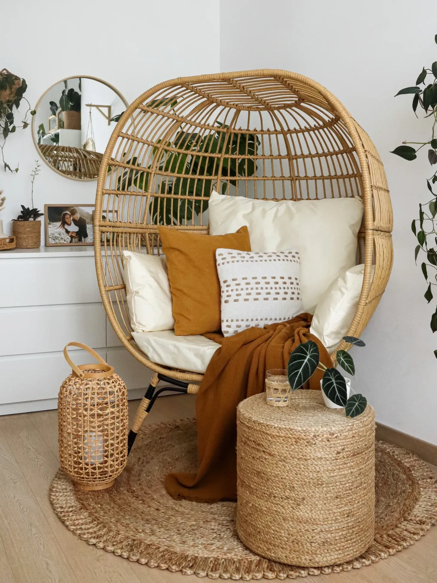 Gulvtæppe ERENCE Beige ø 140 cm