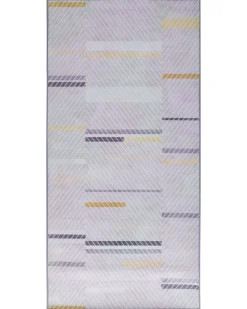 Gulvtæppe ERGENLI Grå 80 x 150 cm