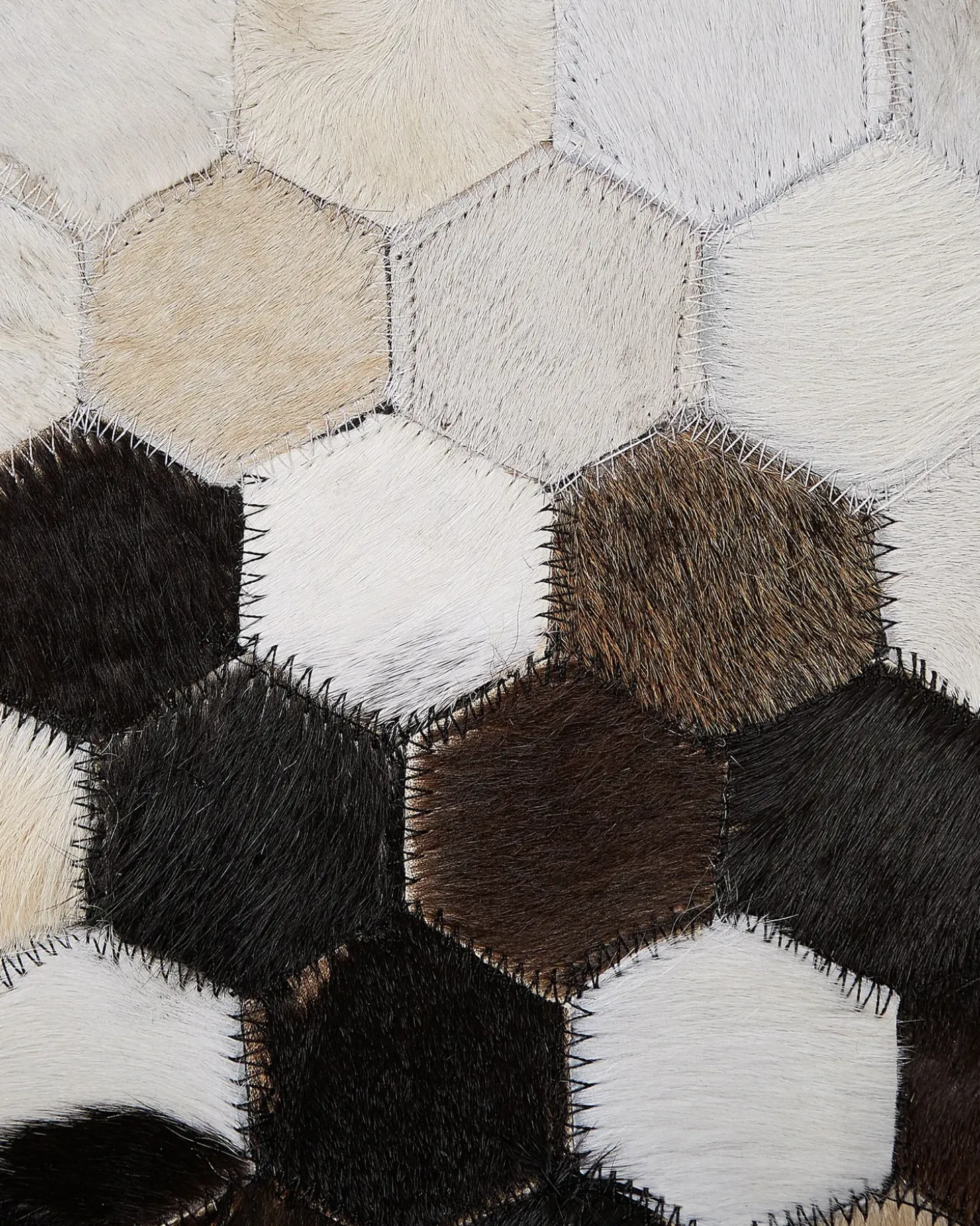 Gulvtæppe EYIM Brun 160 x 230 cm Ægte læder
