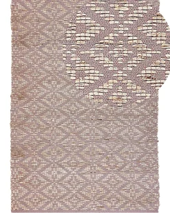 Gulvtæppe GERZE Lyserød 160 x 230 cm Bomuld
