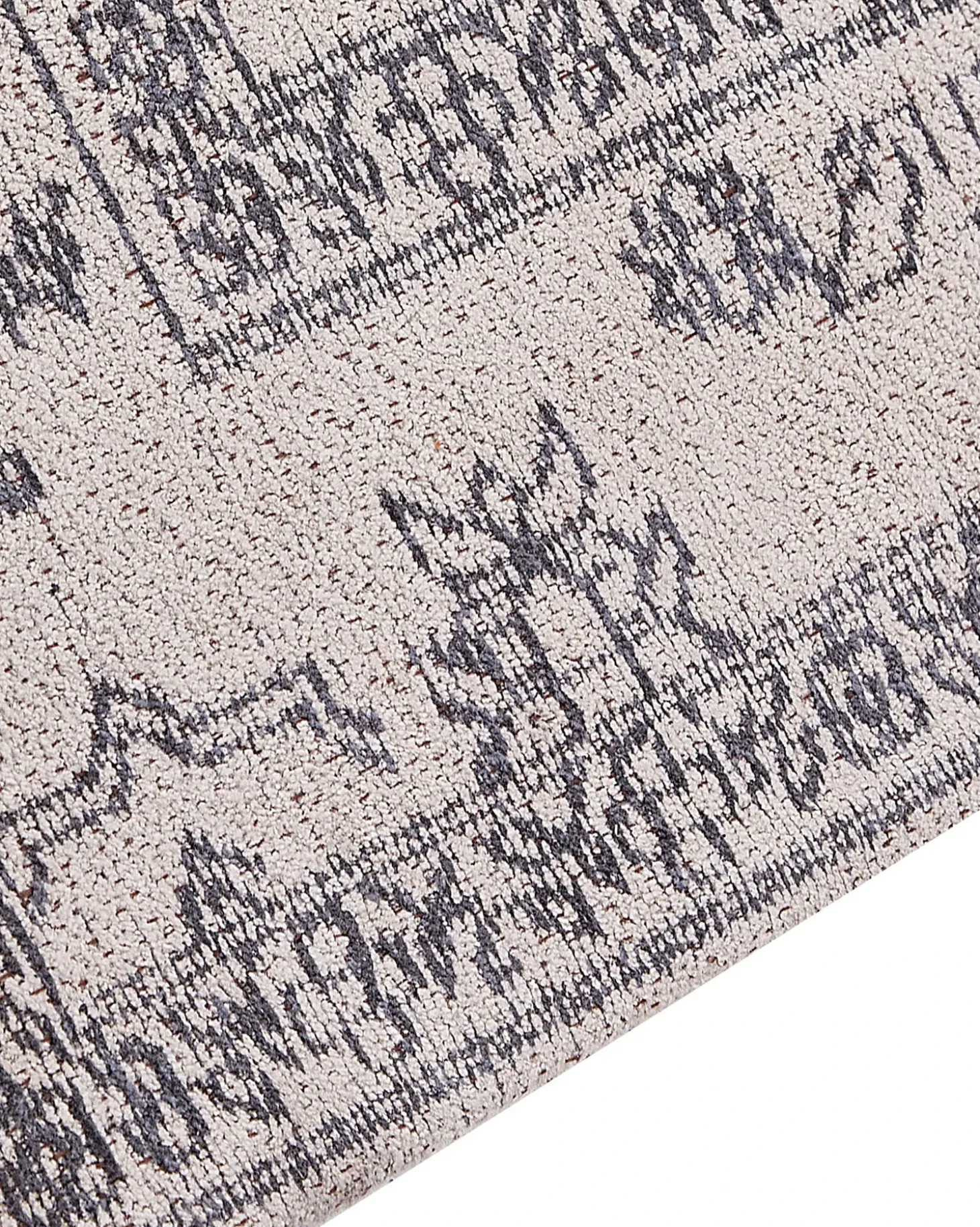 Gulvtæppe GOLLER Beige 80 x 300 cm Bomuld