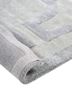 Gulvtæppe GWANI Beige 160 x 230 cm Viskose