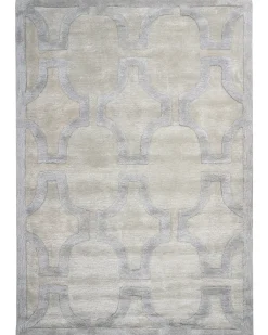 Gulvtæppe GWANI Beige 160 x 230 cm Viskose