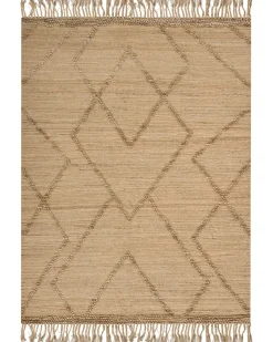 Gulvtæppe HANDERE Beige 200 x 300 cm Jute