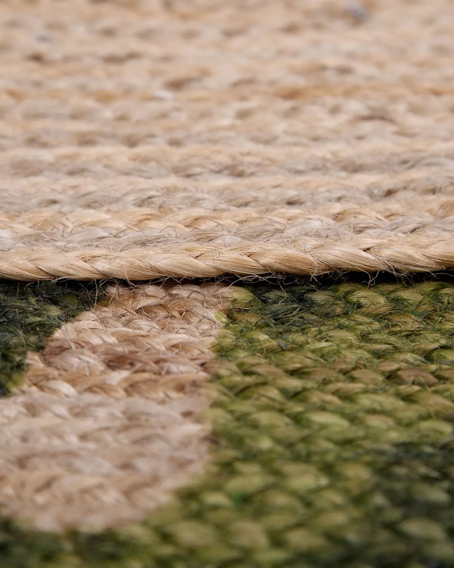 Gulvtæppe INCIK Beige ø 140 cm Jute