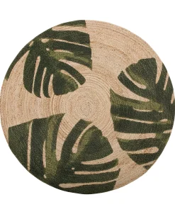 Gulvtæppe INCIK Beige ø 140 cm Jute
