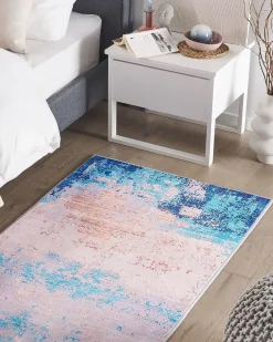 Gulvtæppe INEGOL Blå 80 x 150 cm