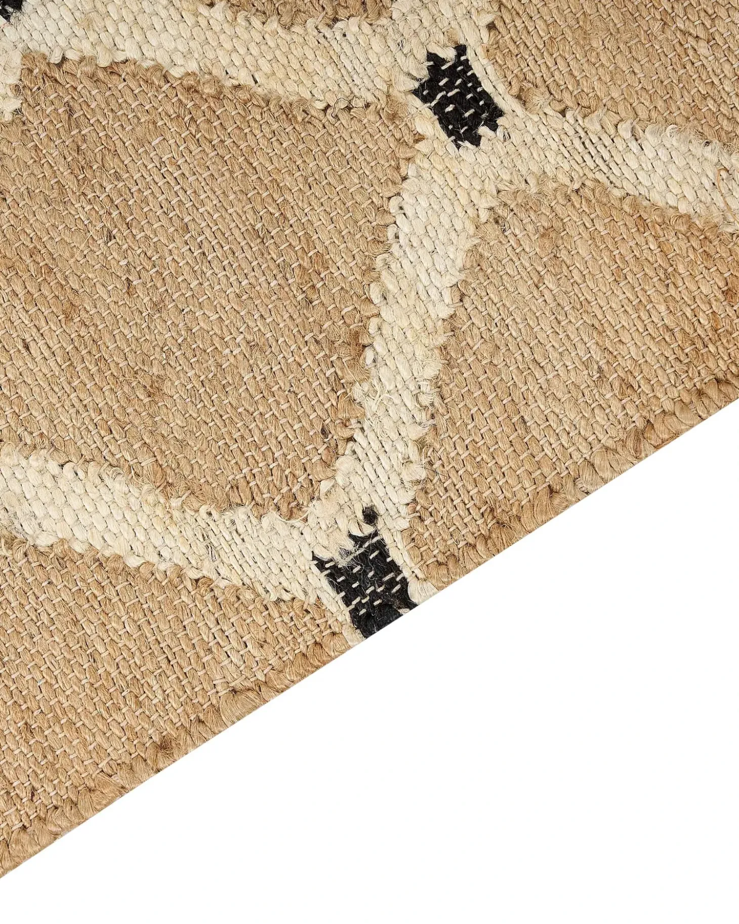 Gulvtæppe KALEKOY Beige 160 x 230 cm Jute