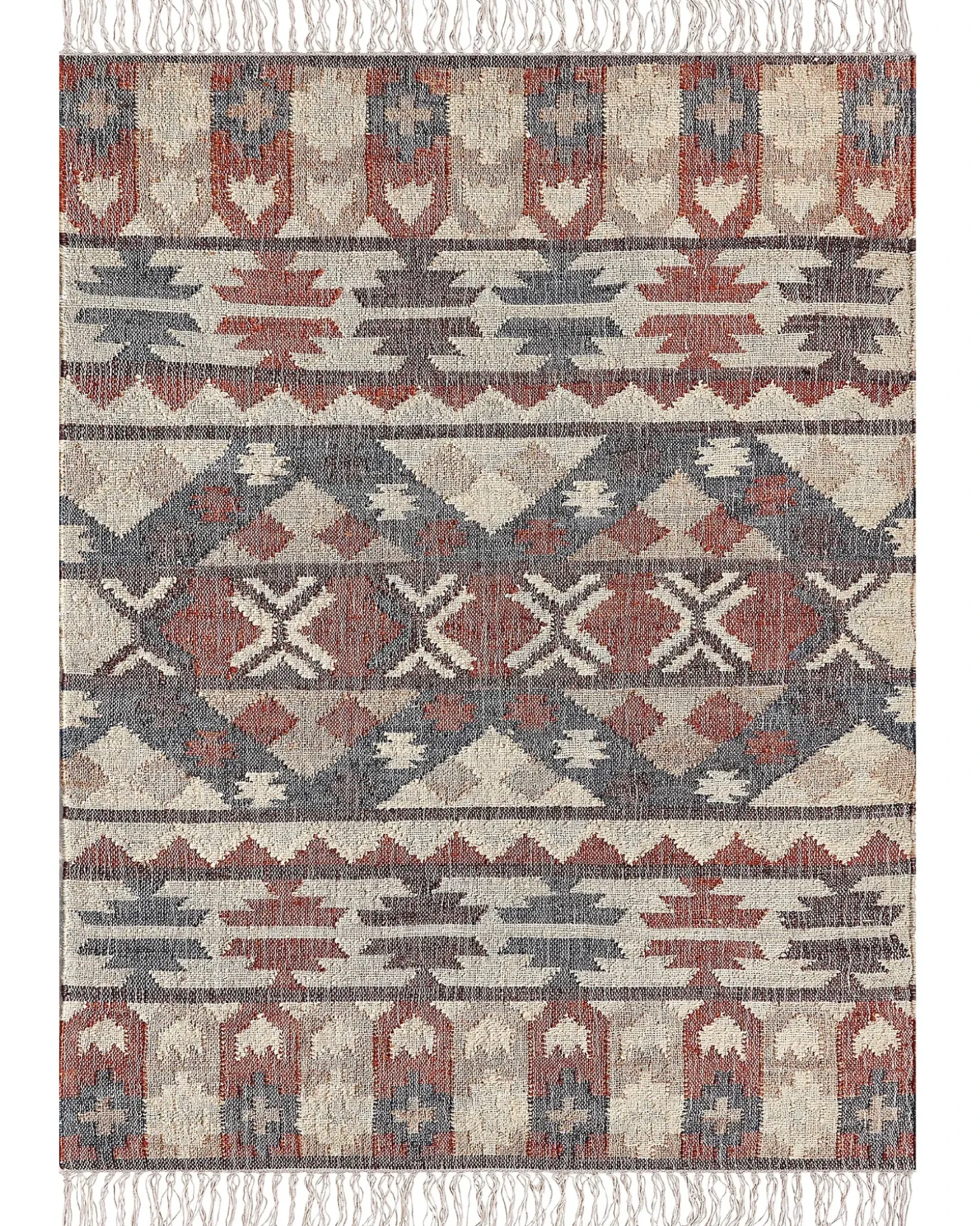 Gulvtæppe KALFA Multifarvet 160 x 230 cm Jute