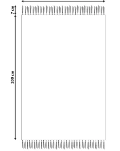 Gulvtæppe KAMARIS Multifarvet 140 x 200 cm Bomuld Kelim