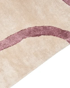 Gulvtæppe KAPPAR Beige 160 x 230 cm Viskose
