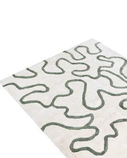 Gulvtæppe KAPPAR Lys Beige 160 x 230 cm Viskose