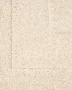 Gulvtæppe KARGIL Cremehvid 160 x 230 cm Uld