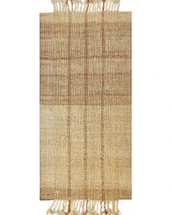 Gulvtæppe KARKIN Beige 80 x 150 cm Jute