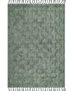 Gulvtæppe KARS Grøn 160 x 230 cm Bomuld
