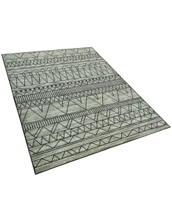 Gulvtæppe KEBAN Sort 160 x 230 cm