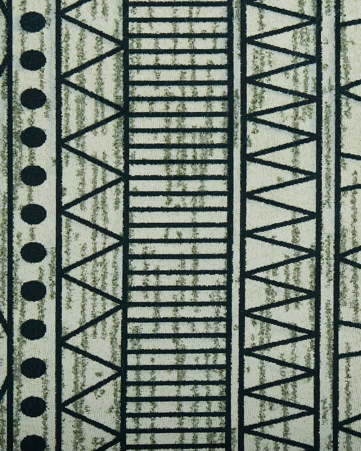 Gulvtæppe KEBAN Sort 160 x 230 cm