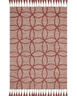 Gulvtæppe KIRSEHIR Rød 160 x 230 cm Bomuld