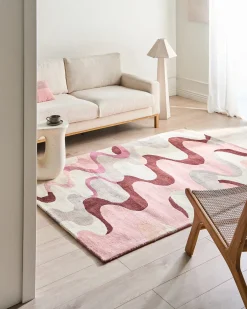 Gulvtæppe KOTLI Multifarvet 160 x 230 cm Viskose