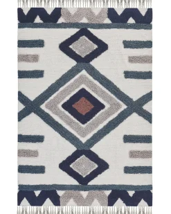 Gulvtæppe KOZLU Multifarvet 160 x 230 cm Bomuld