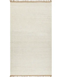 Gulvtæppe LUNIA Lys Beige 80 x 150 cm Jute