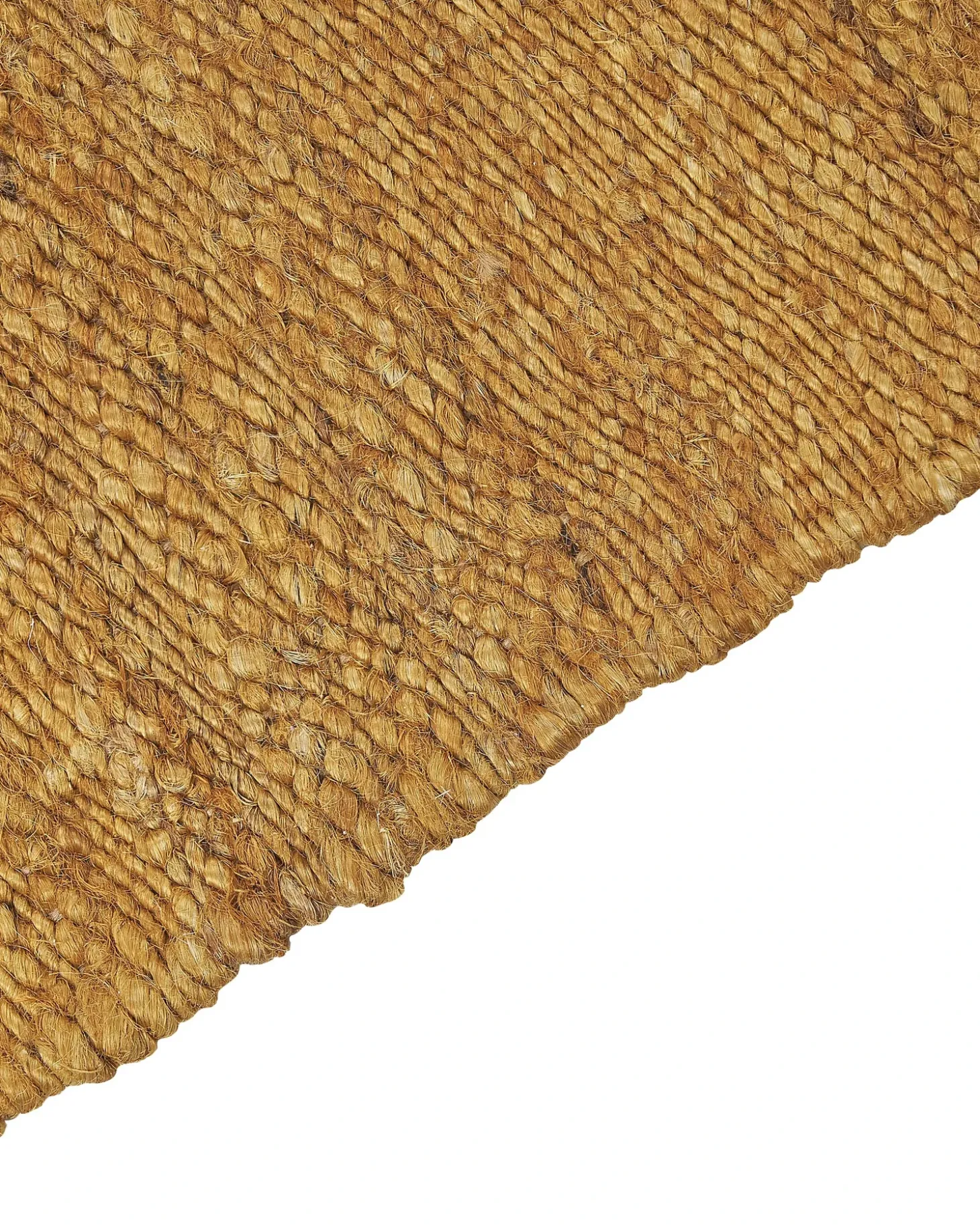 Gulvtæppe LUNIA Sennepsgul 80 x 150 cm Jute