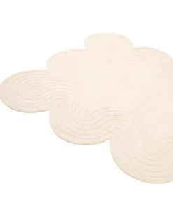 Gulvtæppe MALVAN Beige 160 x 230 cm Uld